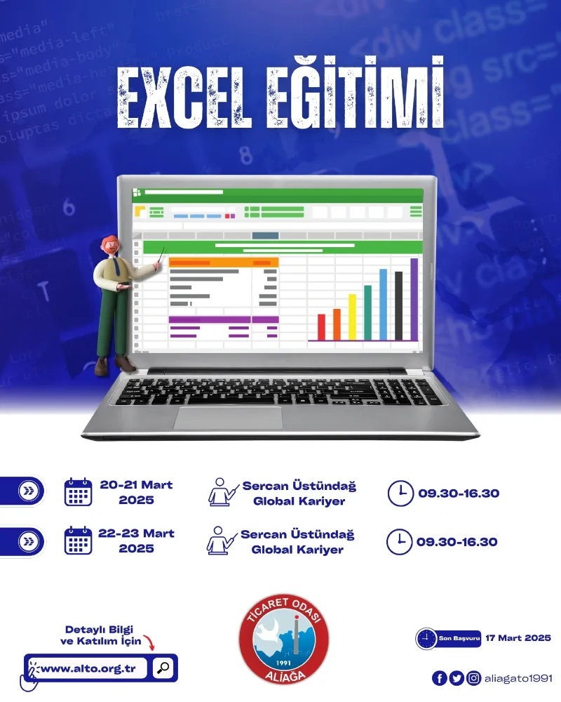 Aliağa Ticaret Odası’ndan Excel Eğitimi